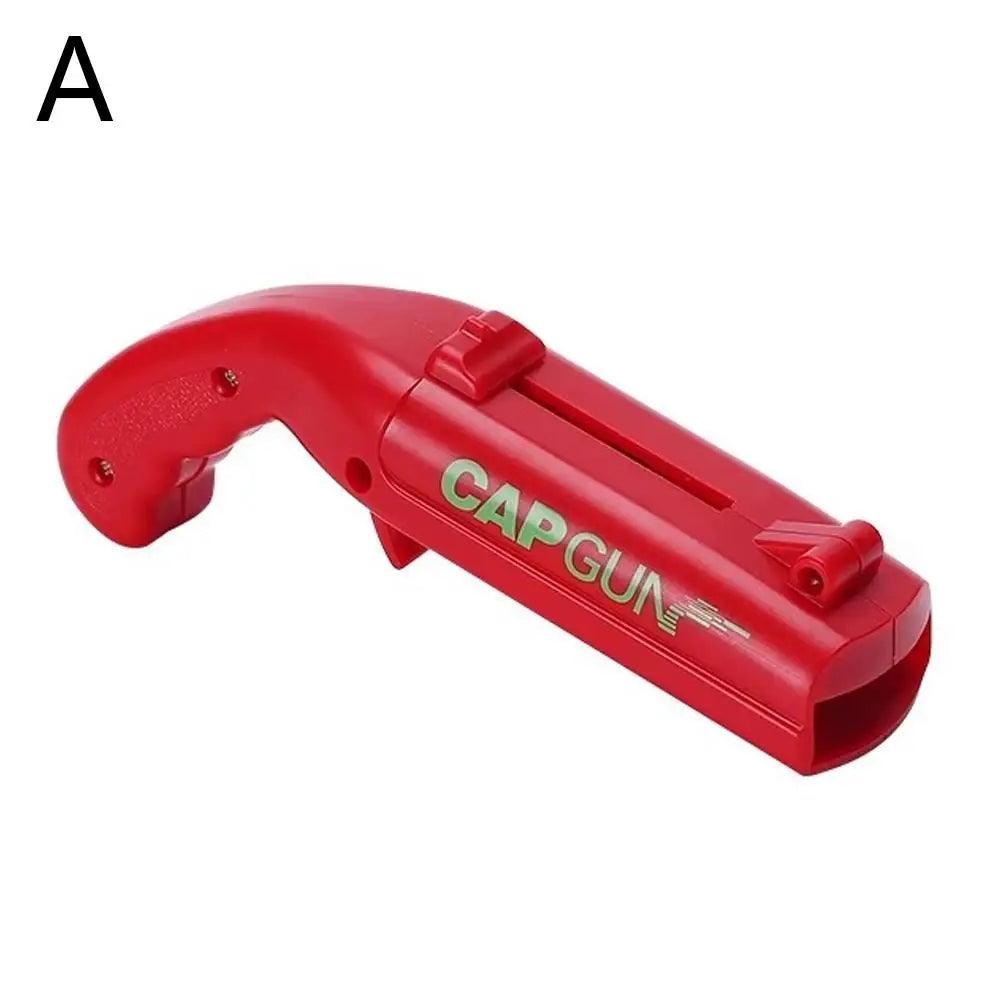 Cap Gun Beer Bottle Opener Portable Beverage Drinking Opening Gun Cap Launcher Kitchen Party Supply Bar Tool Kitchen Accessories